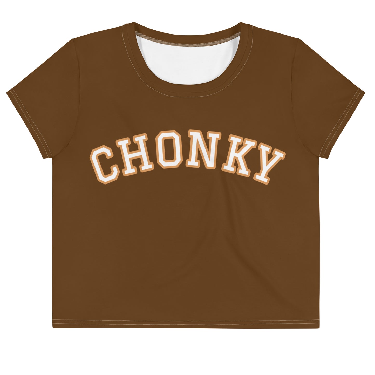 Chonky Collegiate Crop Tee