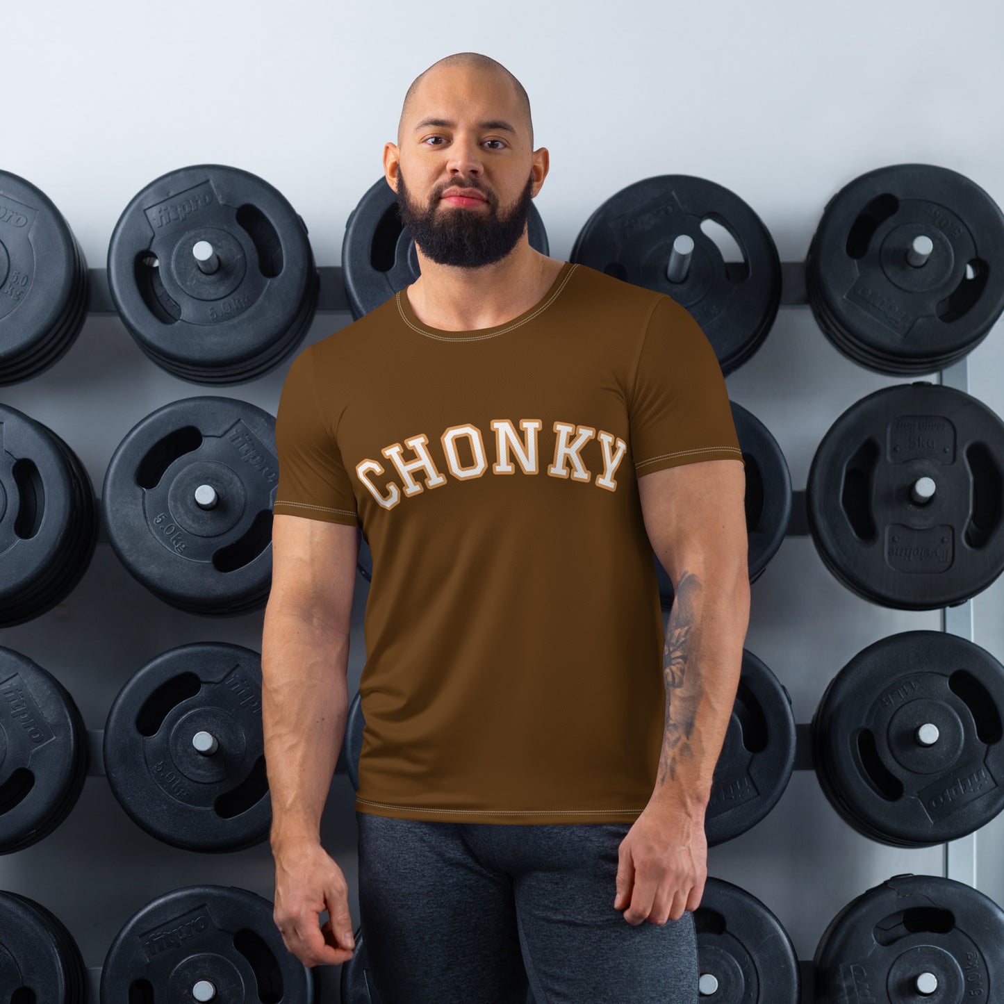 Chonky Collegiate Athletic T-shirt