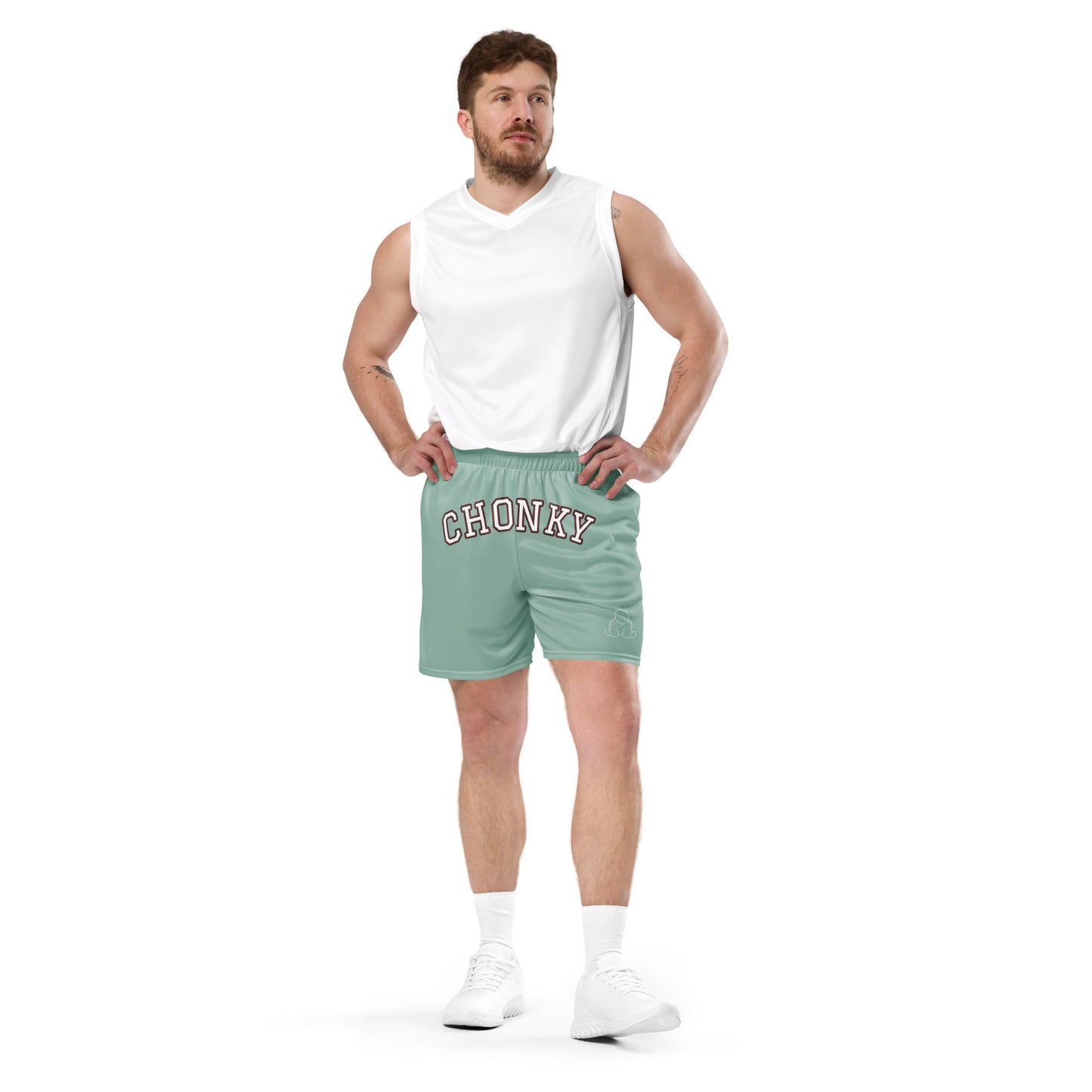 Chonky Collegiate mesh shorts