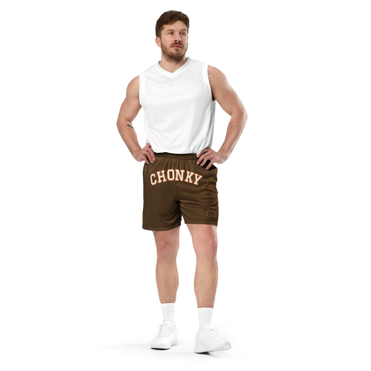 Chonky Collegiate mesh shorts