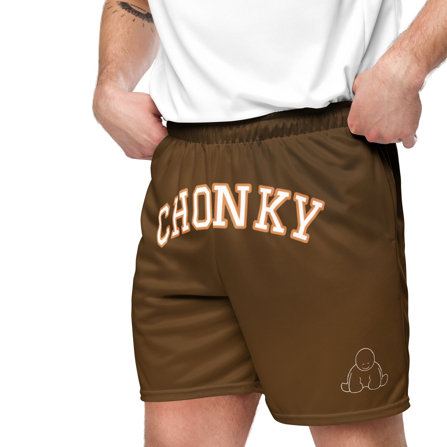 Chonky Collegiate mesh shorts